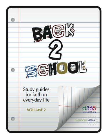 Back2School Small Group Study Guide, Volume 2 (2013)
