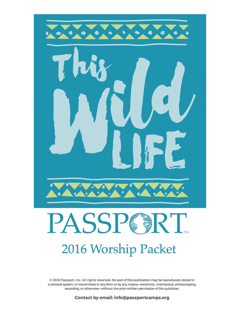 2016 Youth Worship Packet